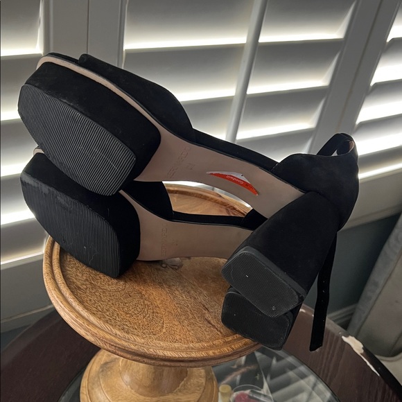 Worn once, Bernardo, size 8, Black Block High Heels, COZY! - Picture 12 of 13